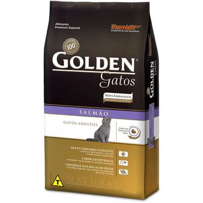 Golden Gatos Adultos Salmão