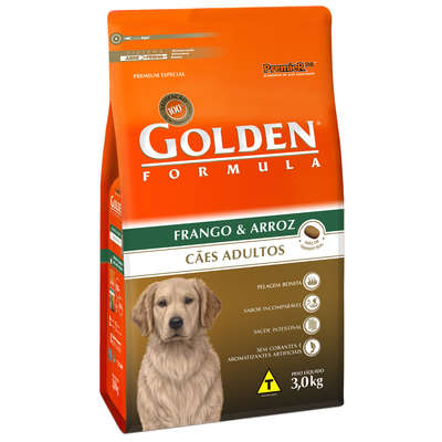 Golden Fórmula Cães Adultos Frango e Arroz