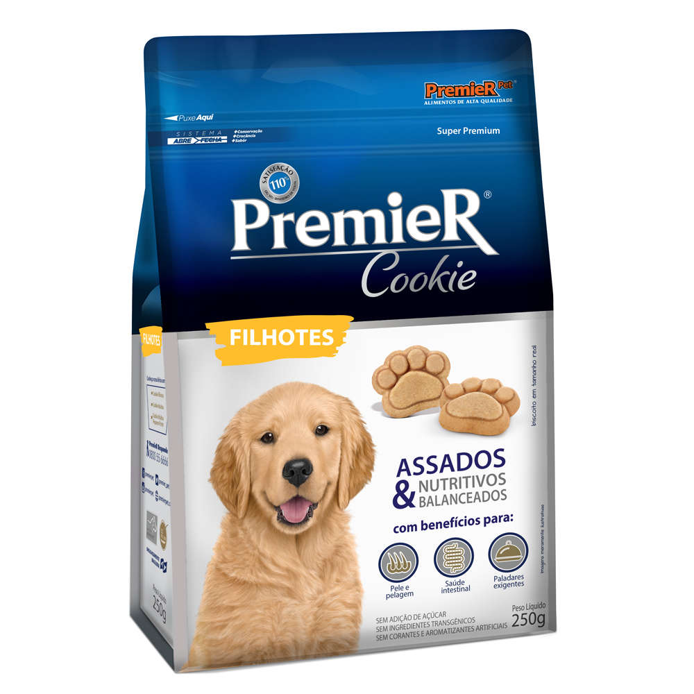 Cookie Premier Cães Filhotes 250 g