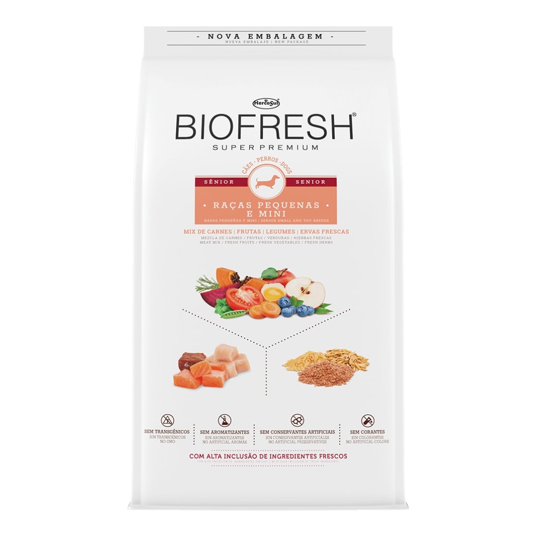Biofresh Cães Sênior Raças Pequenas e Minis
